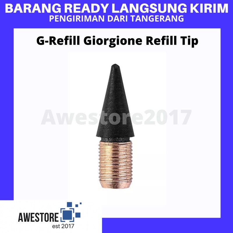 G-Refill Giorgione Refill Tip Eraser Everlasting Pen Inkless Pensil