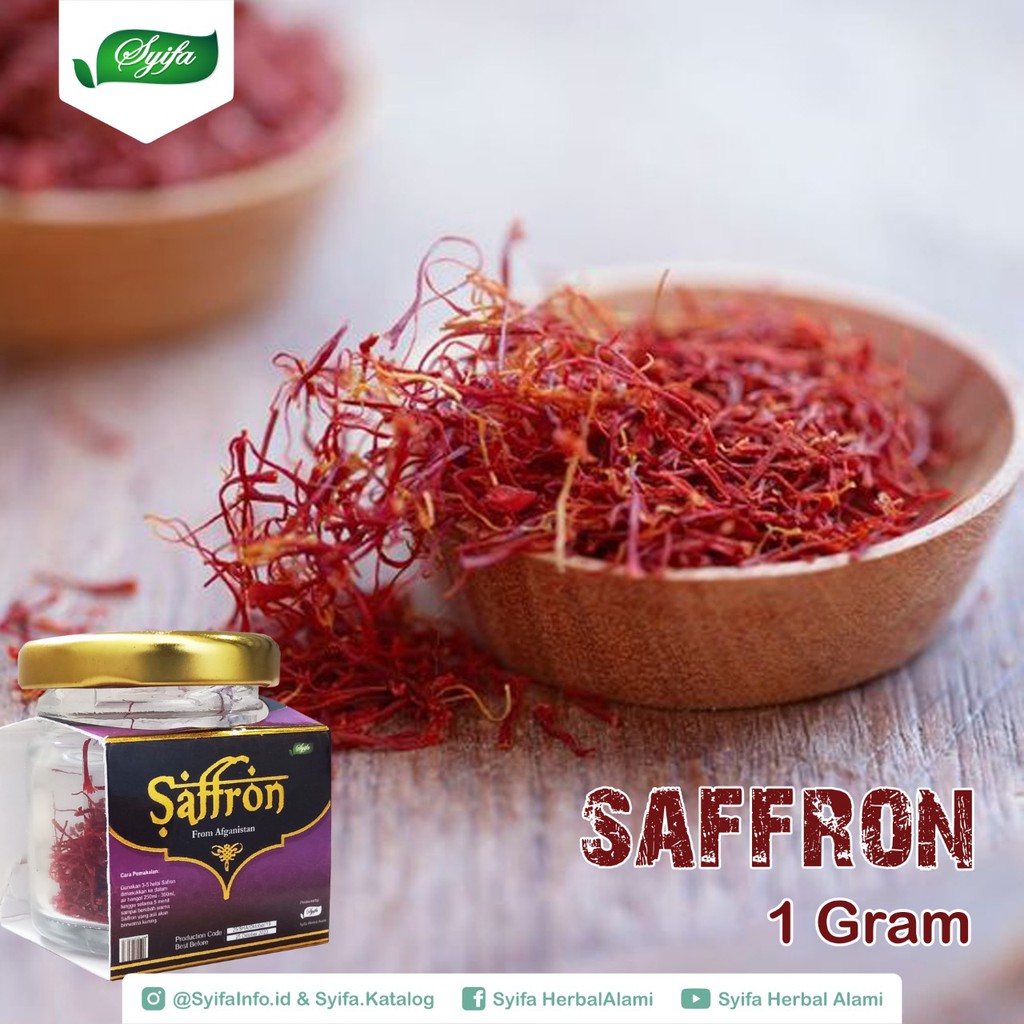 

Saffron 1 gr Super Negin (Finest Quality) 100% Original