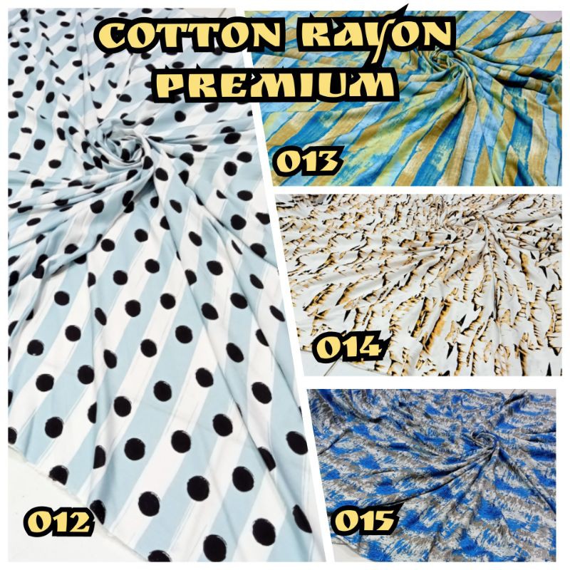 kain cotton rayon premium