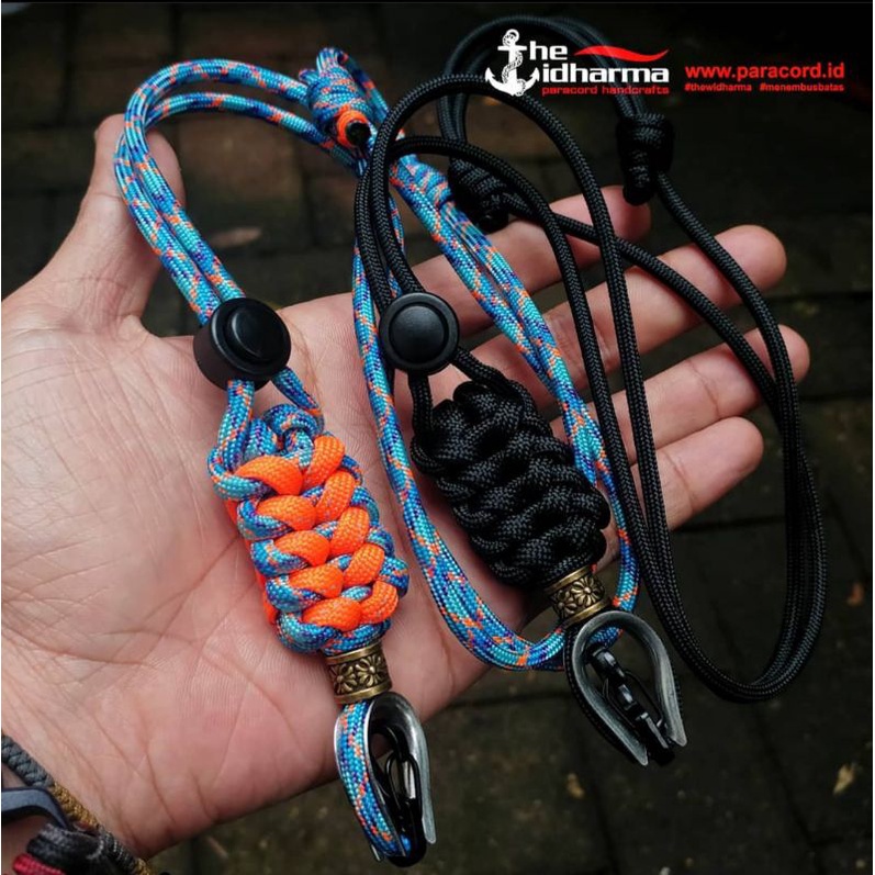 

Lanyard IDCard Holder Paracord Adjustable