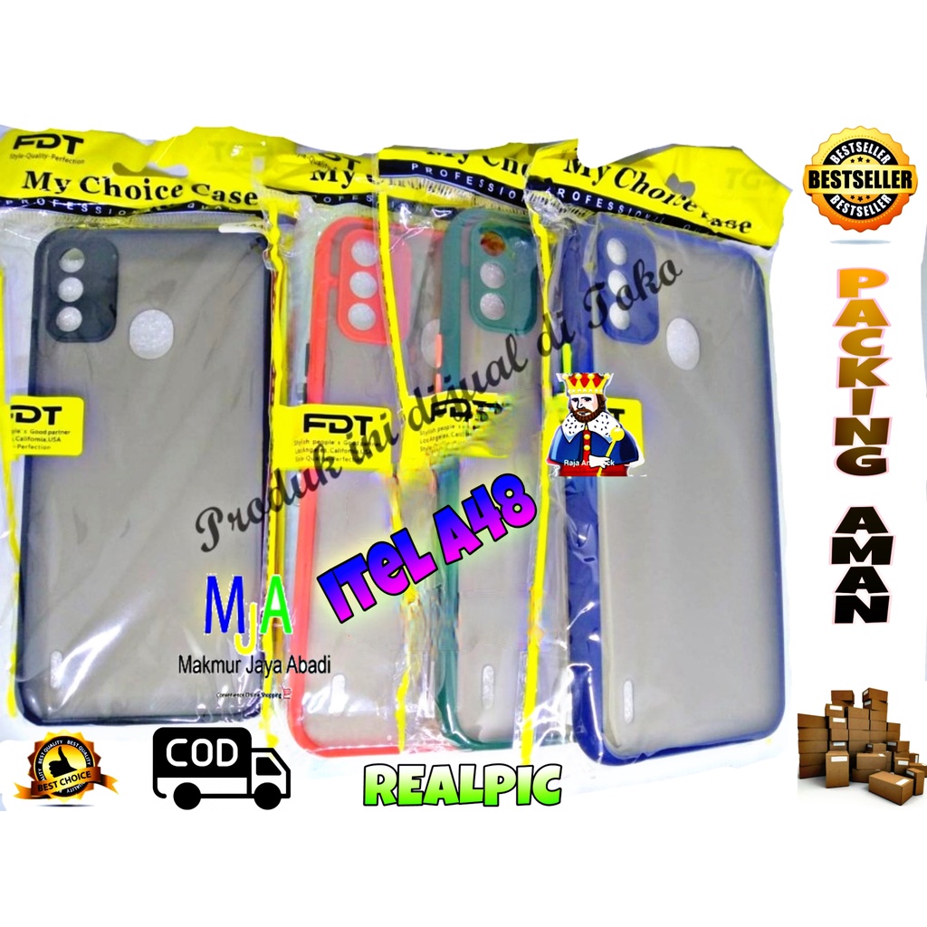 SOFTCASE ITEL A48 - CASE MATTE FULL COLOUR MY CHOICE BUMPER CASE PELINDUNG KAMERA