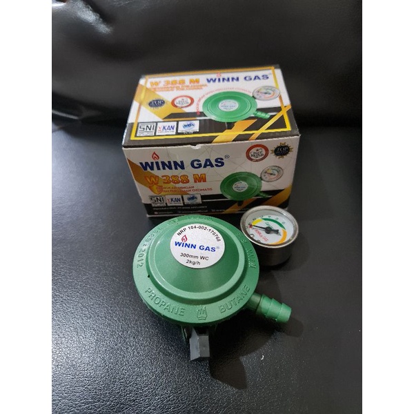 Regulator WINN GAS W-388M Direct Selling. Kepala Gas Winn W 388M