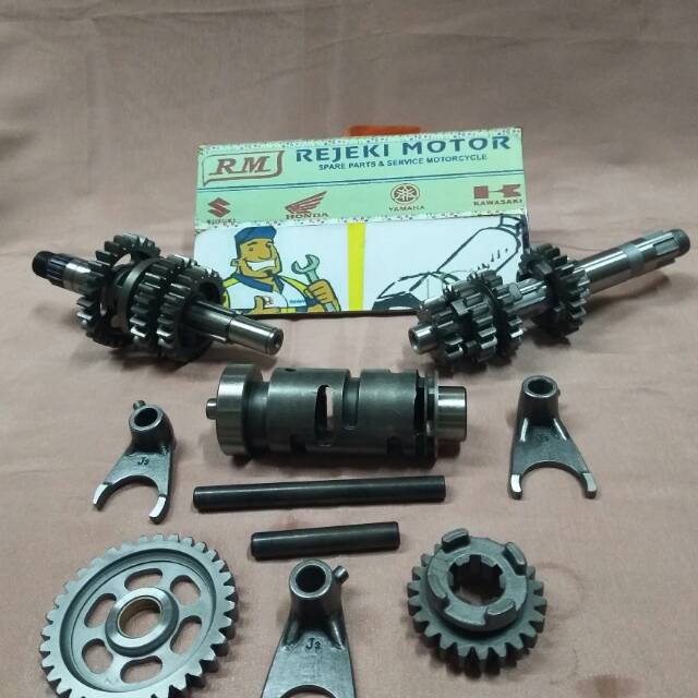 GIR GIGI GEAR GER RATIO RASIO SUSUN THUNDER 125  SET