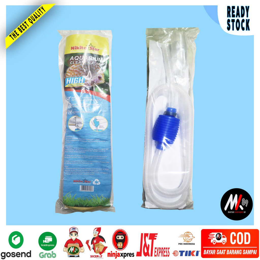 Cleaner Pump Aquarium Akuarium Aquascape Sipon Murah Berkualitas COD