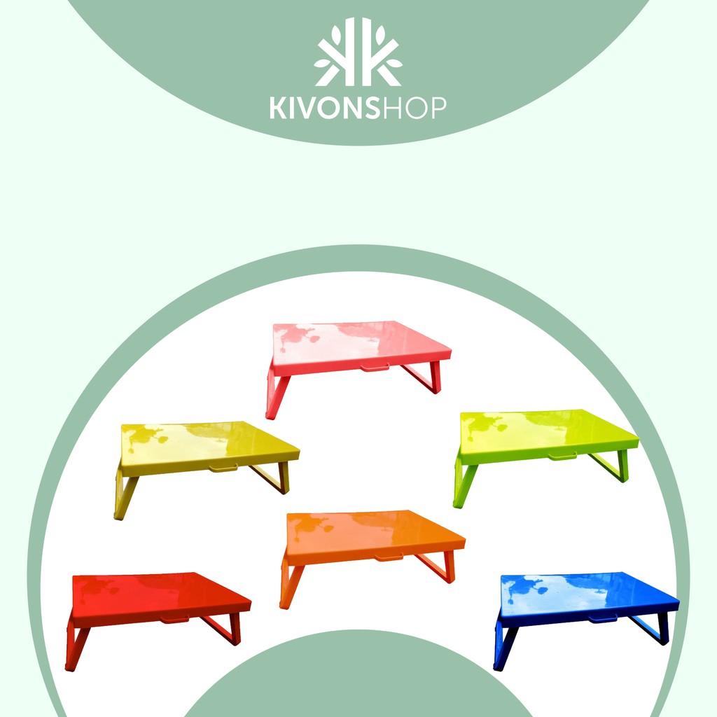 MEJA LIPAT PORTABLE / MEJA ANAK / MEJA BELAJAR / MEJA LIPAT PLASTIK / MEJA KINGDOM PLAST