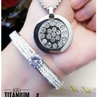 TiTanium set gelang kalung P92