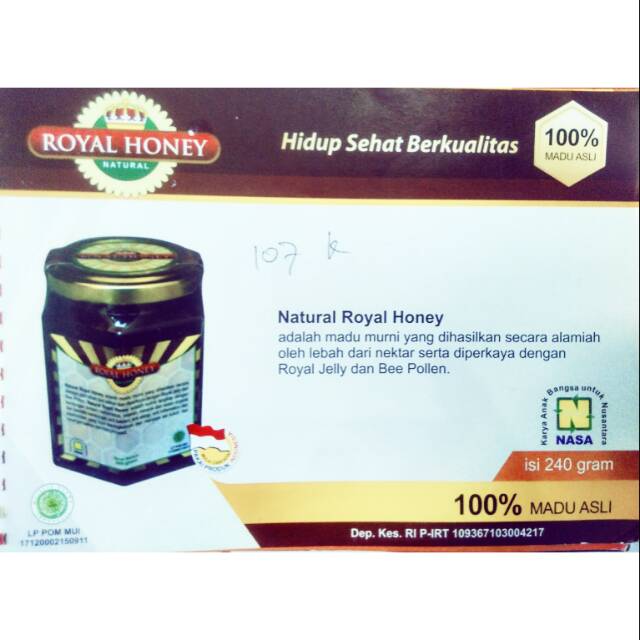 

Madu Nasa natural royal honey