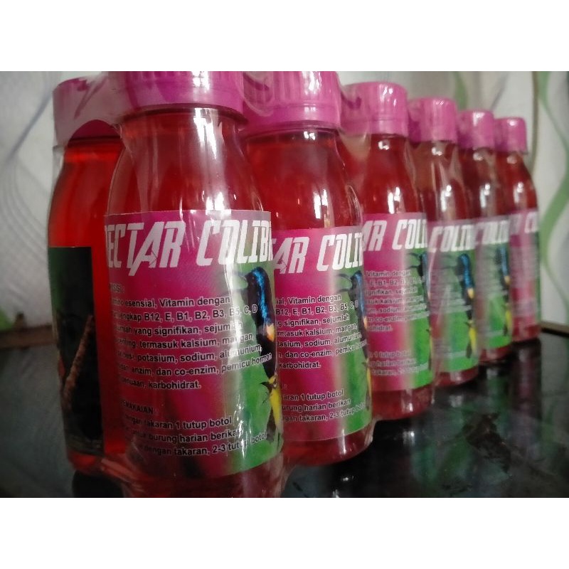 Nectar Kolibri || Nectar Colibri Vitamin dan Suplemen burung Colibri, Trucuk, Pleci