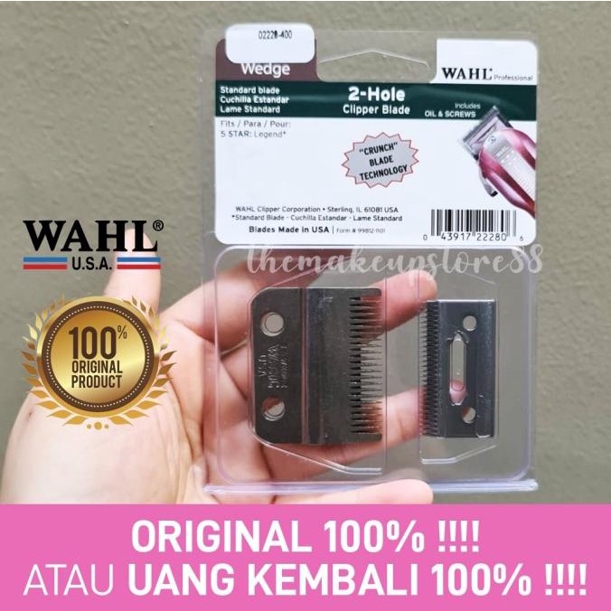 promo murah| ORI pisau cukur rambut clipper Wahl Legend / blade mata pisau cukur so | Alat Cukur
