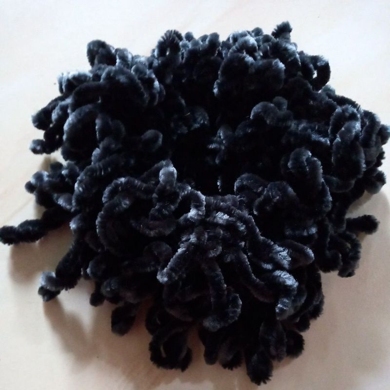 Ikat Rambut Ubur Ubur Besar Warna Warni 100 jurai-Abu Abu