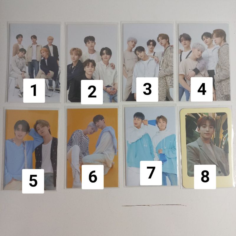 OFFICIAL TRADING CARD TC SEVENTEEN SVT CARATLAND 2021 2020 UNIT ODE TOU YOU  SCOUPS JEONGHAN JOSHUA 