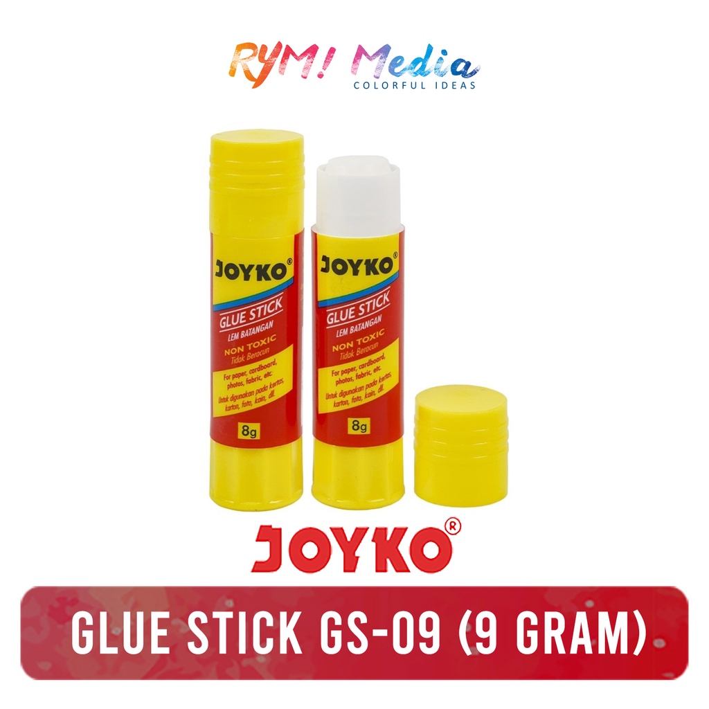

JOYKO Glue Stick Kecil 8 gram - Lem Kertas Batang Putar GS 09 8 gr