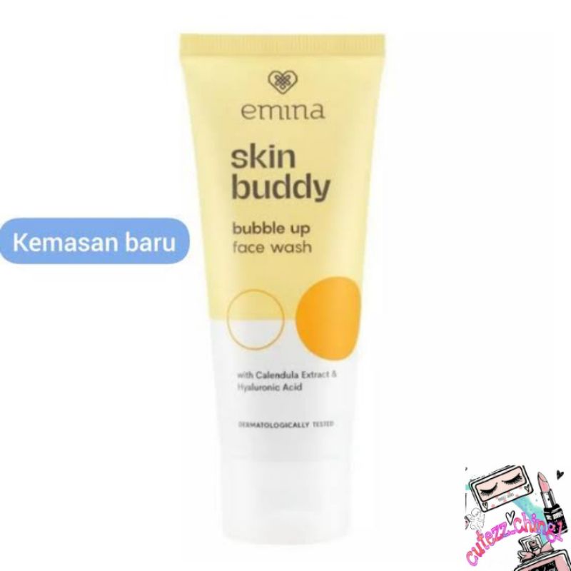 ☃️Cutezz_ching1☃️Emina Skin Buddy Bubble Up Face Wash 60 ml