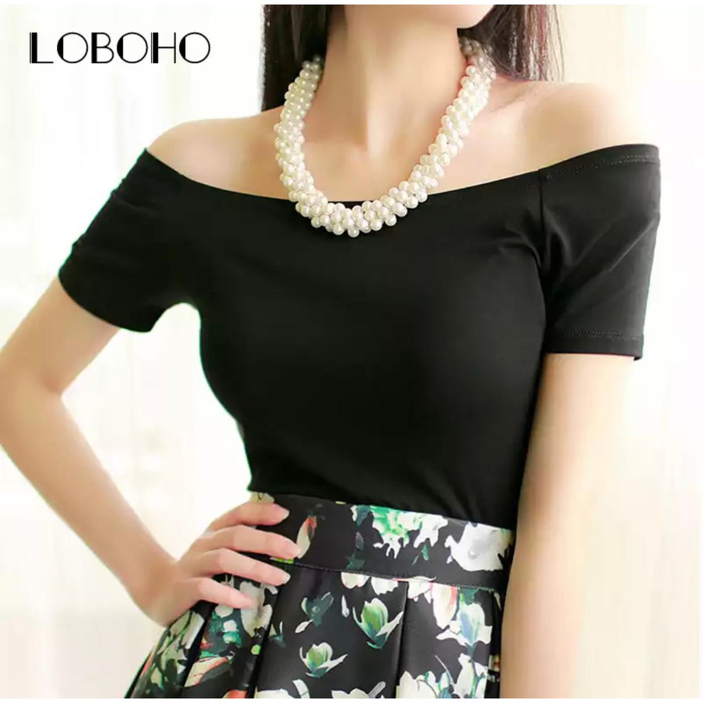 (COD) OH Fashion Blouse Bianca Sabrina Wanita #2337