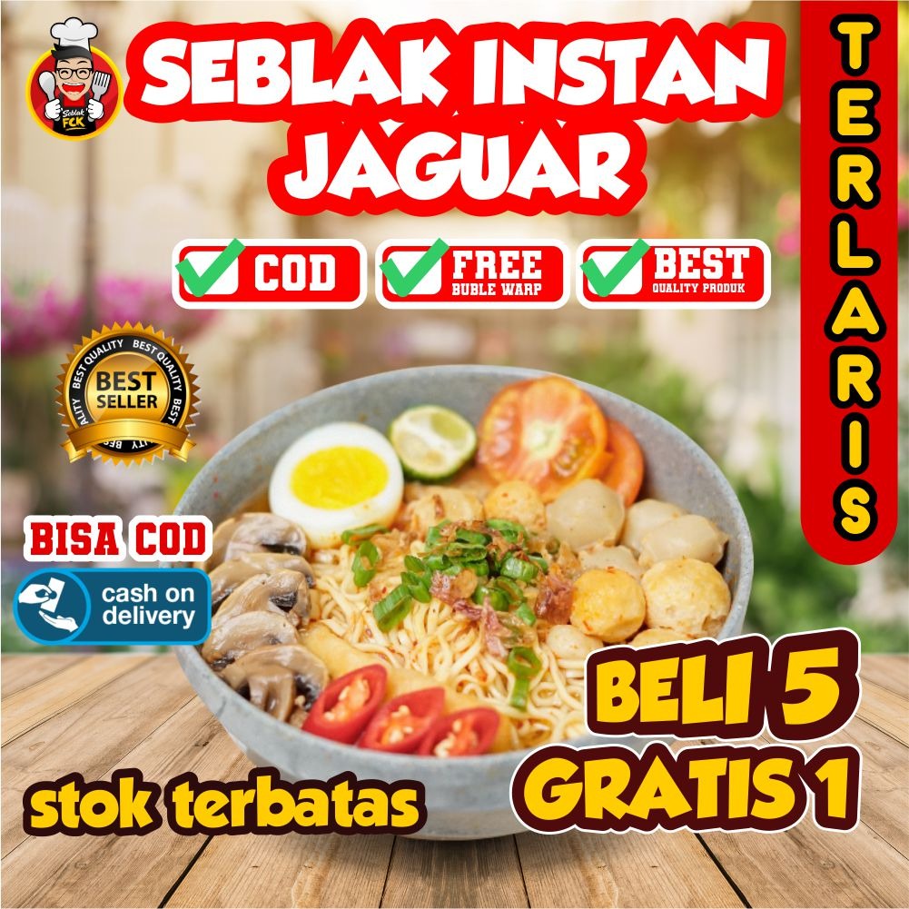 SEBLAK INSTAN KOMPLIT JAGUAR BASO ACI JAGUAR BAKSO ACI TULANG RANGU SEBLAK ACI INSTANT BANDUNG PEDAS MERCON