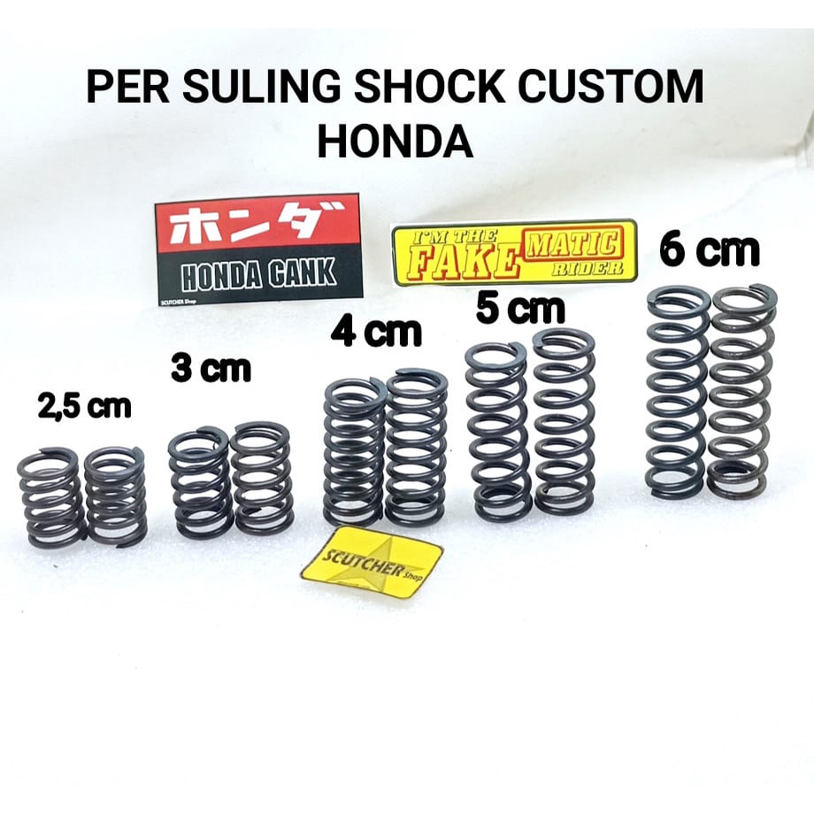 Per Sambungan Suling shock breaker-Rebound Honda Bebek Astrea Grand-Supra-Supra X 125-Blade-Revo