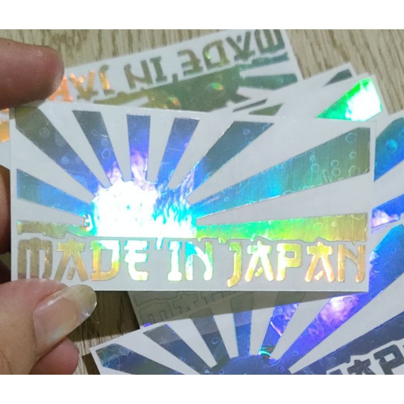 STICKER MADE IN JAPAN JDM CUTTING