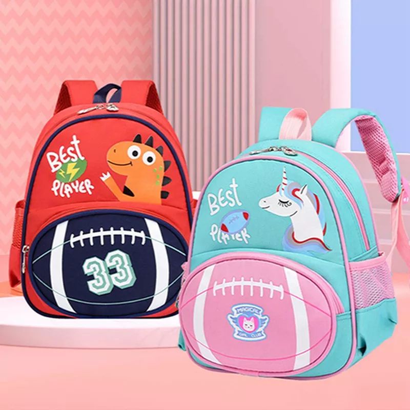 Tas Sekolah AnakTK - Paud -SD Kartun Dinosaurus Lucu Baru - Mochillastore - untuk Anak Laki-laki Perempuan Ransel Anak-anak Tas Sekolah TK Tas Sekolah Anak-anak Unicorn Tas Unique Model Baru