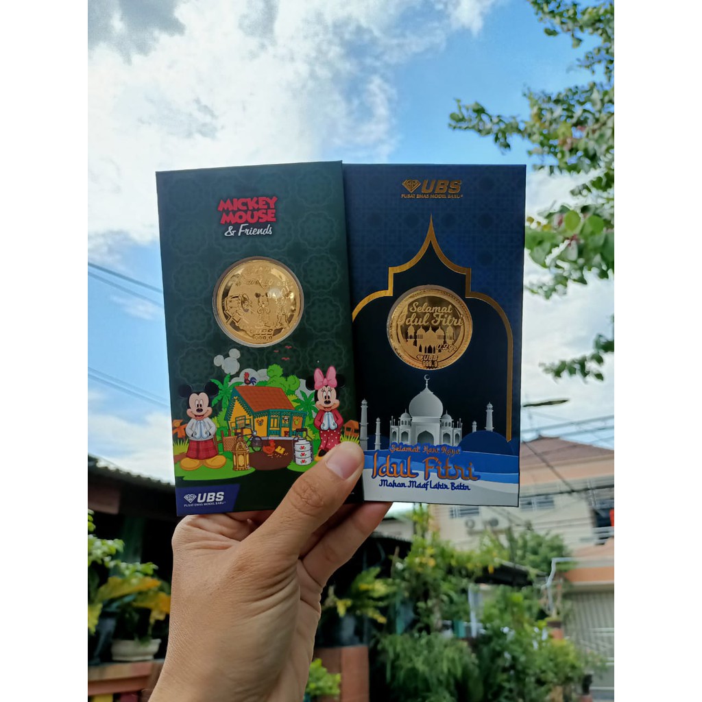 Logam Mulia UBS Thingold 0.2 Gram Idul Fitri