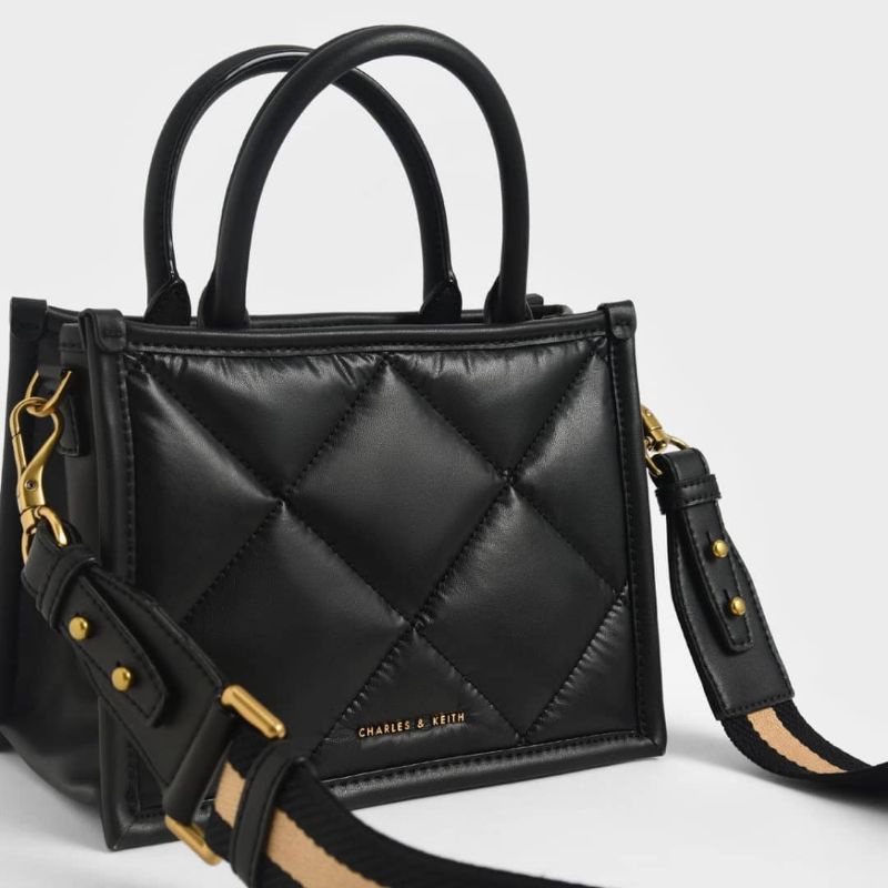 8.8 SALE | CK Celia Quilted Double Handle Tote Bag