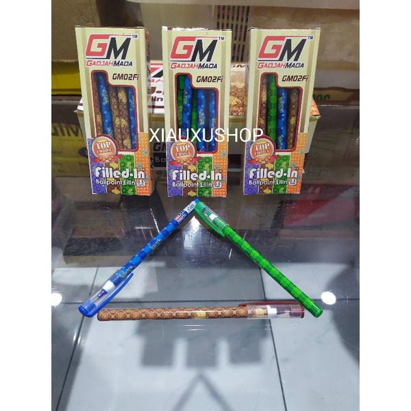 

Pulpen Ballpoint Lilin GM-02FI 0.5mm (12pcs)