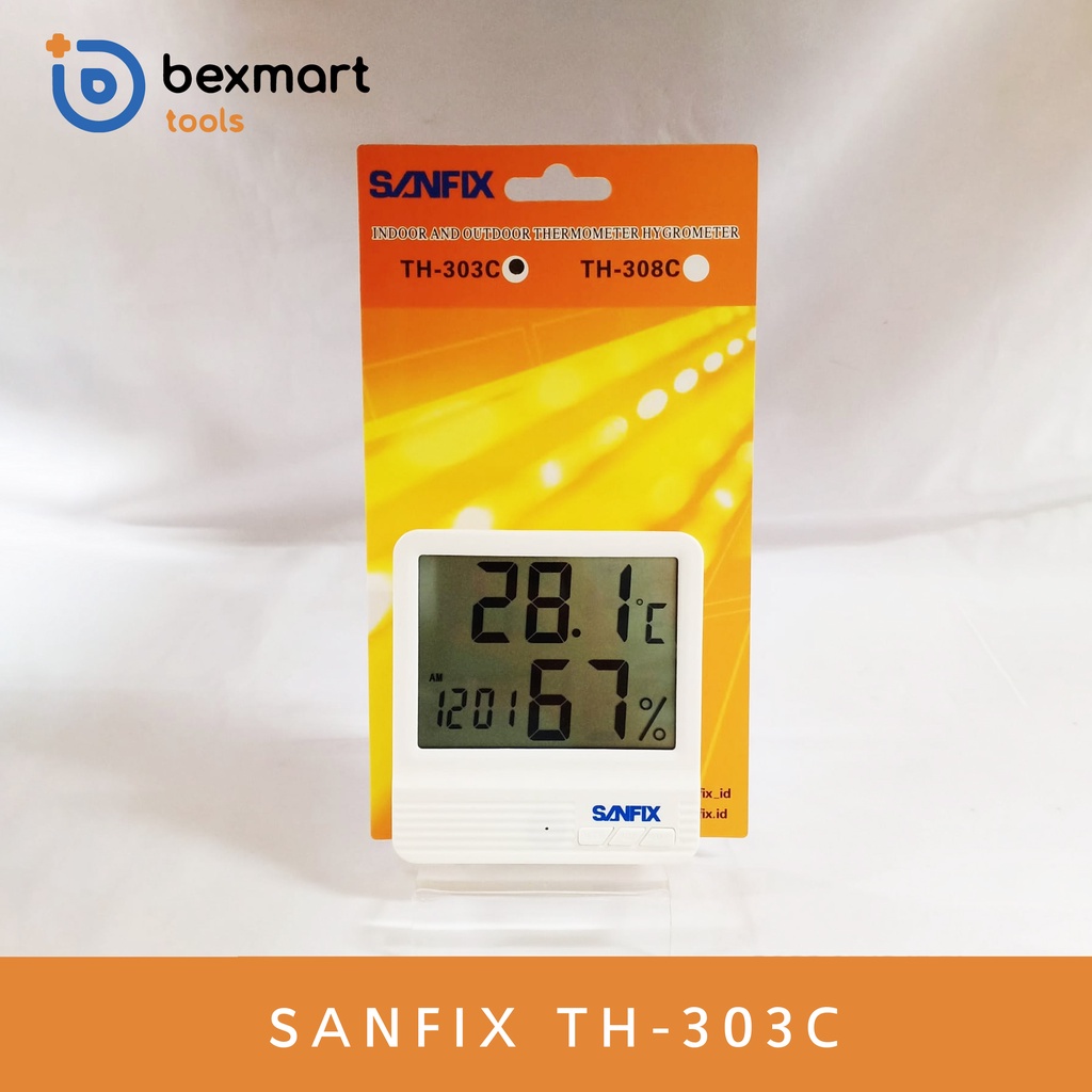 Sanfix TH-303C / TH303C / TH 303C Digital Indoor Thermo-Hygrometer