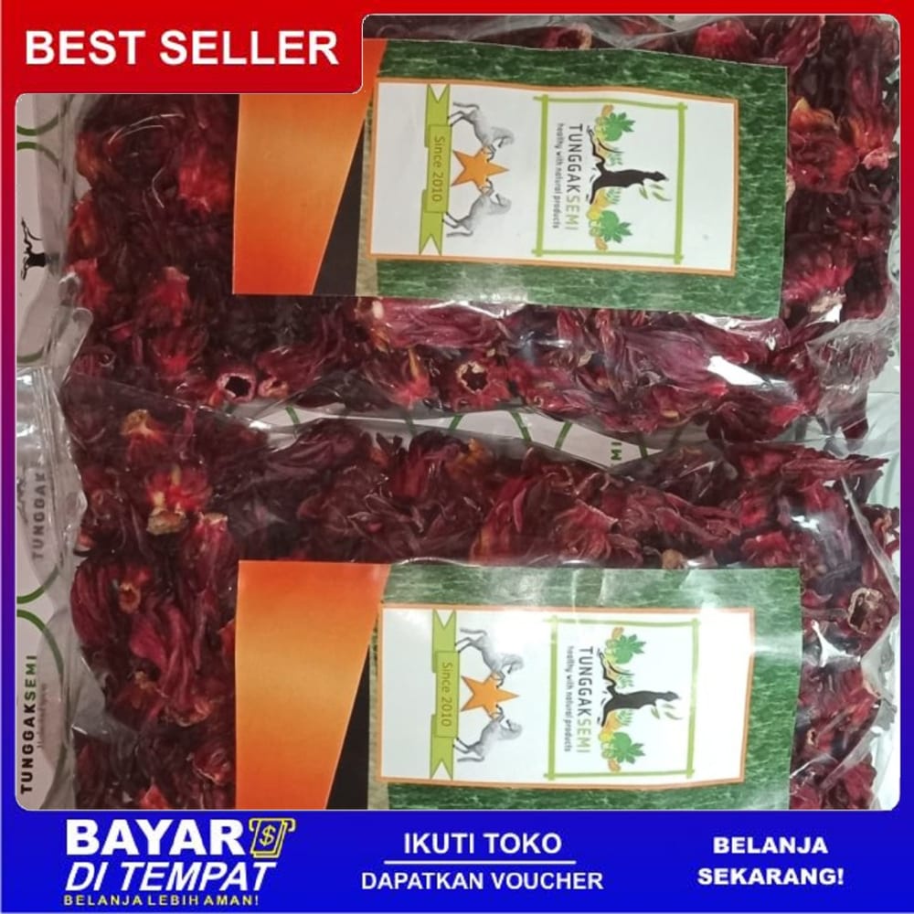 

Ts Murah teh rosella merah 250 gram premium