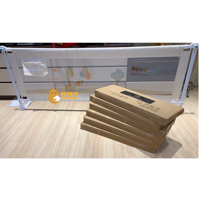 BABY BED RAIL / pengaman pagar pembatas tempat tidur bayi