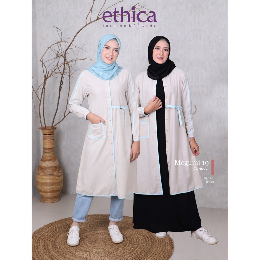 TUNIK TERBARU 2021 ETHICA MEGUMI 19 TAPIOCA
