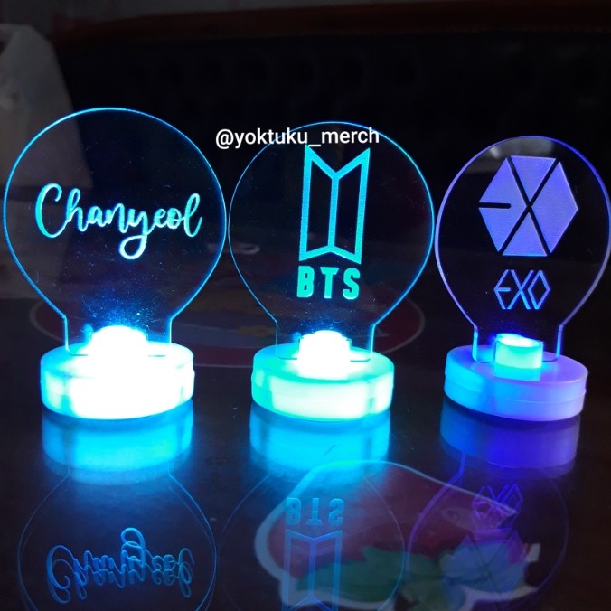 Lampu Hias Custom Kado Wisuda (BTS, EXO, 1D, NCT, KPOP)