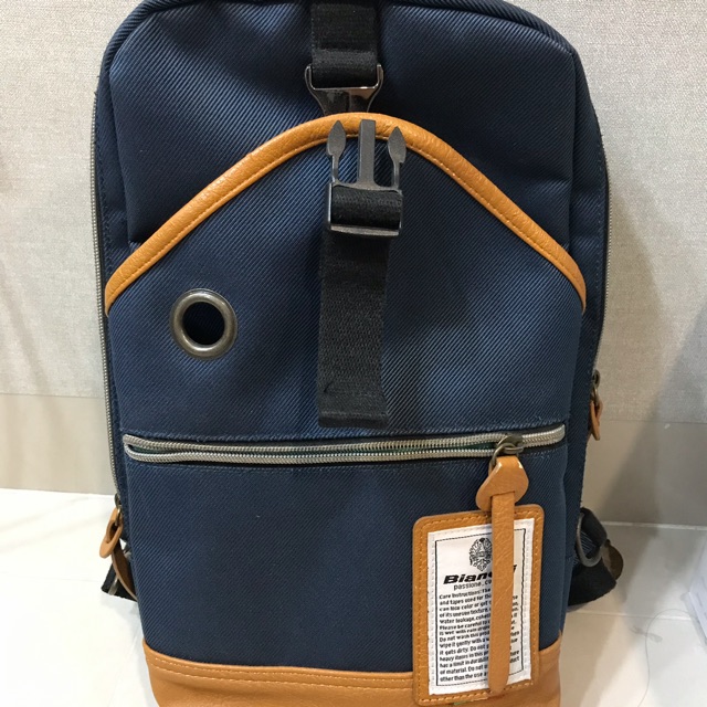 bianchi sling bag