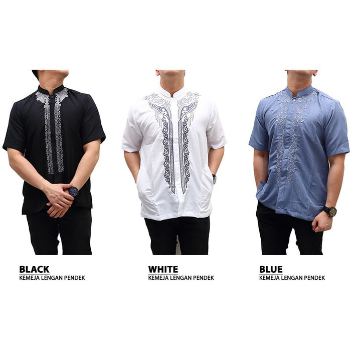 PAKAIAN PRIA WANITA ANAK COUPLE MURAH SS Baju Koko Dewasa Baju Muslim Pria Branded Fattaya TE M4N5