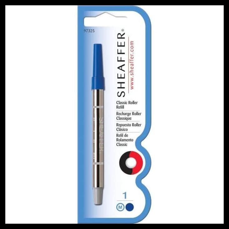 

READY STOK SHEAFFER® CLASSIC ROLLERBALL REFILL - BLUE MEDIUM - BLISTER CARD PAKET ALAT TULIS MURAH