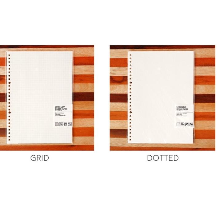 

(TERLARI⚡) Loose Leaf Binder Paper / Isi Binder B5 A5 / Panmomo Loose Leaf produck terlaris