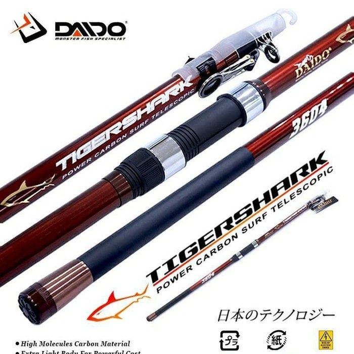 Joran pancing surf daido tigershark 450cm 4,5m carbon