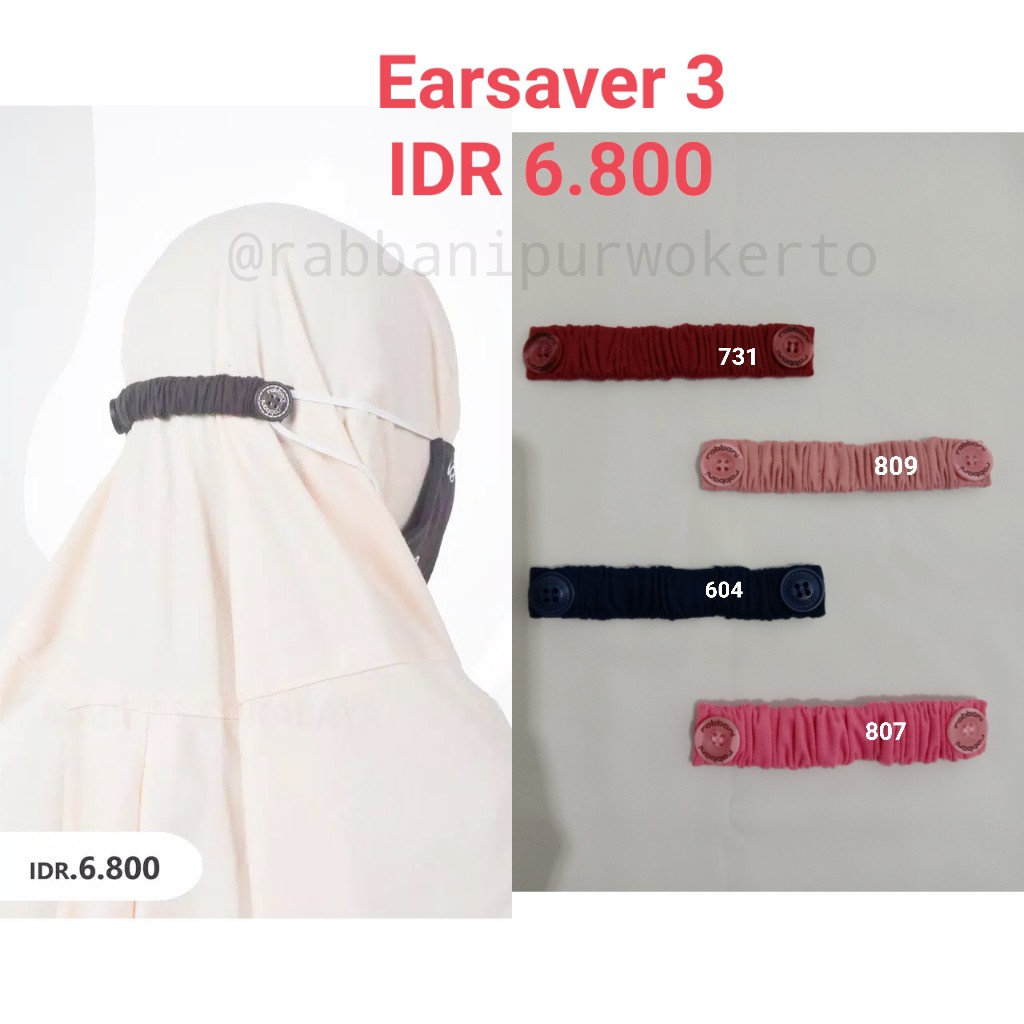 EARSAVER 3 RABBANI - PENGAIT MASKER RABBANI