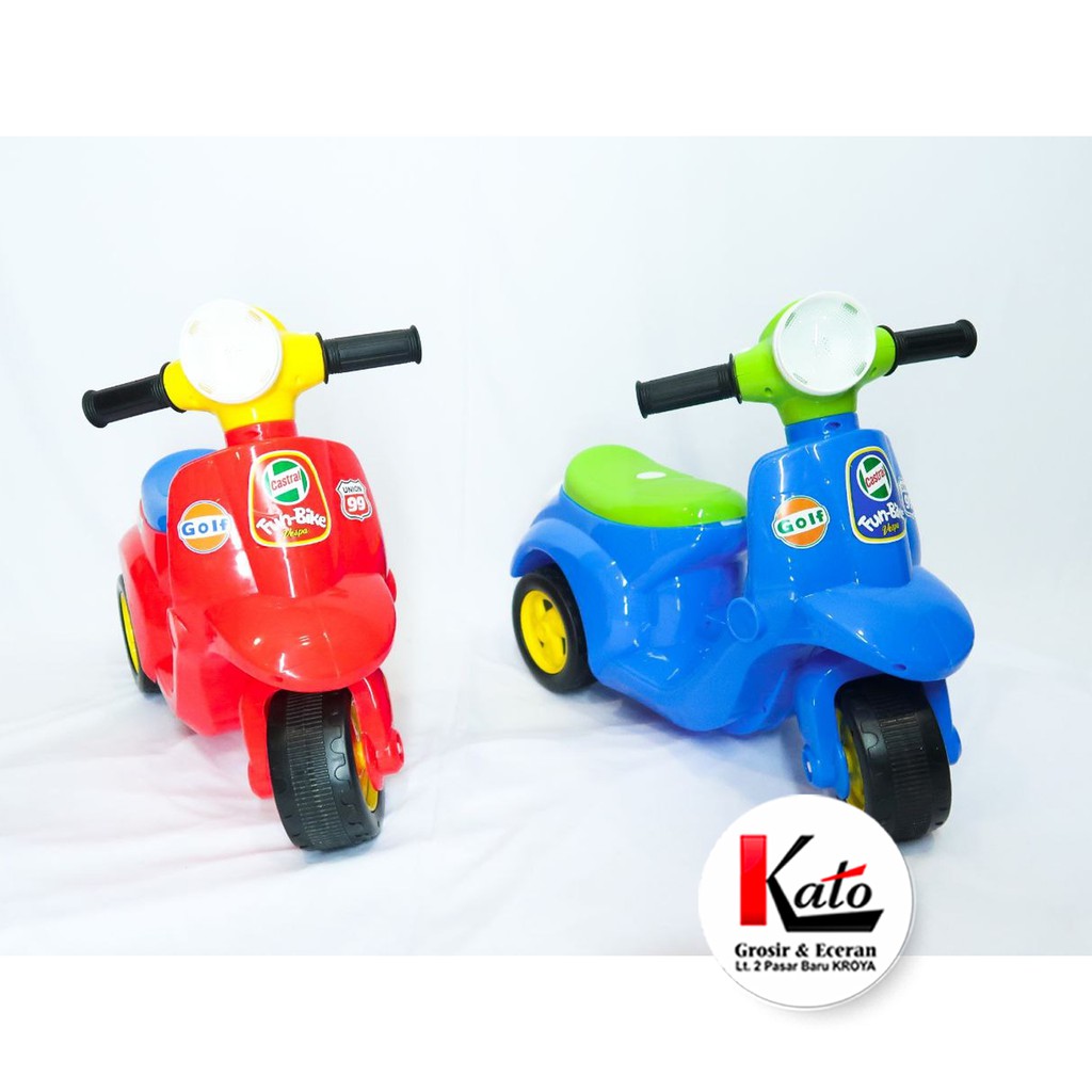 Vespa Fun-Bike Anak // Motor-motoran Mini // 3+