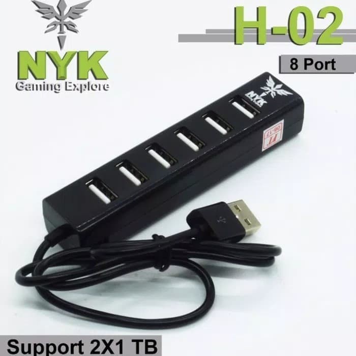 Usb hub NYK 7 port usb 2.0 H-02 - Terminal usb nyk H02