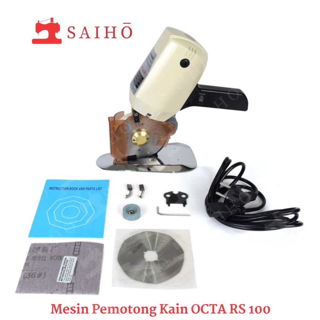 Mesin Potong Bahan Kain KM OCTA RS-100/RS 100 Portable Oktagonal