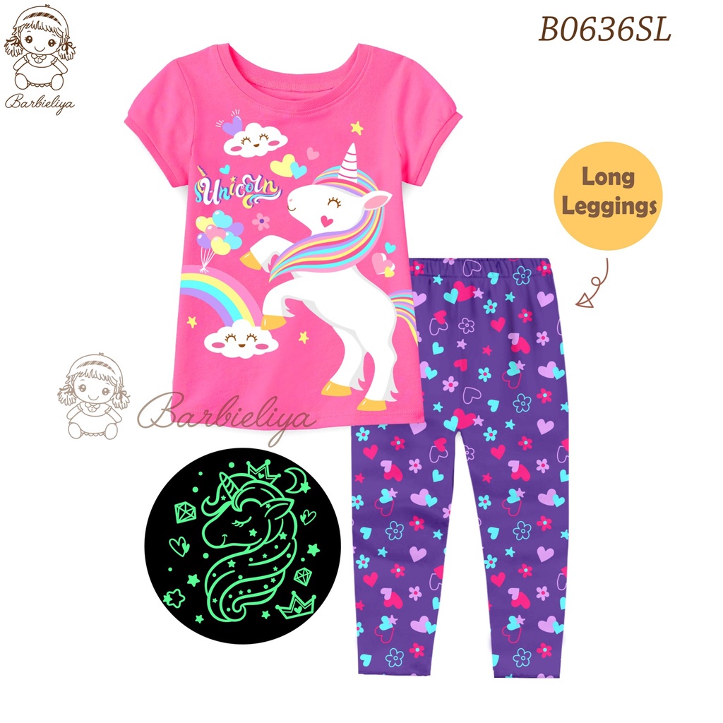 SETELAN/BAJU TIDUR/PIYAMA BARBIELIYA ANAK LAKI-LAKI/ PEREMPUAN SKU0129