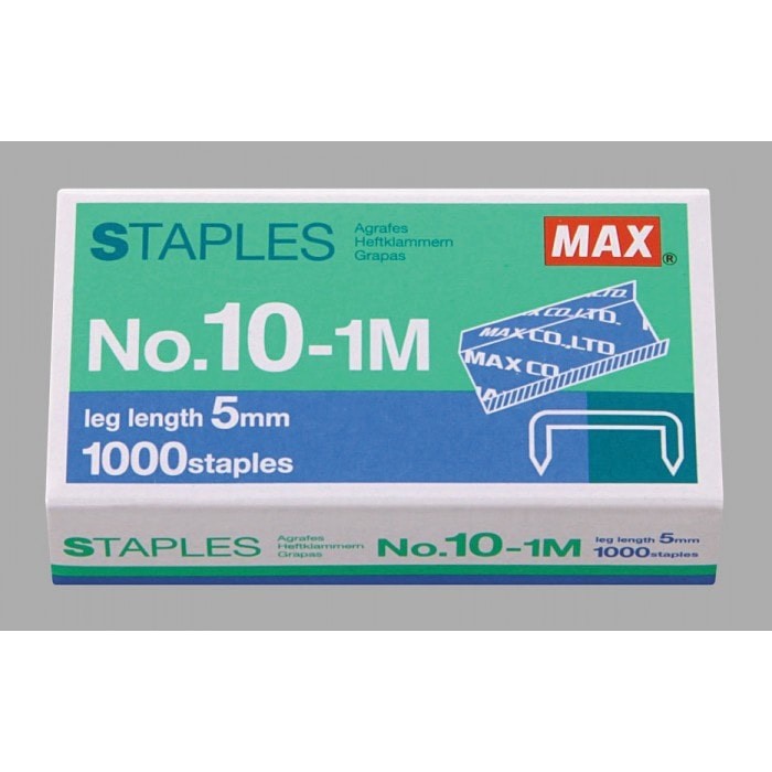 

isi staples no 10 max