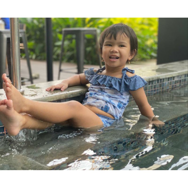 baju renang anak swimwear motif snoopy