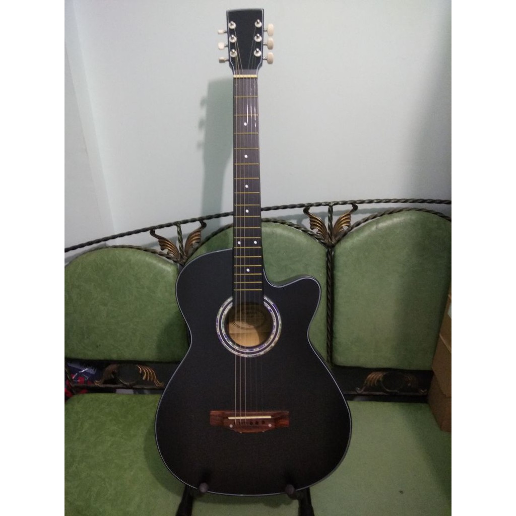 Gitar Akustik Merk Yamaha Blackdoff Jakarta Murah Bonus Pick
