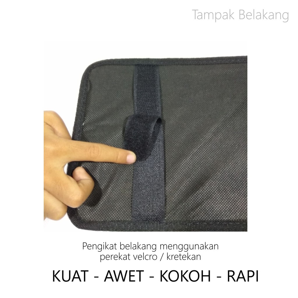 Visor Mobil Organizer TOPCAR Tempat Kartu E-toll Tisu Mobil Visor Organizer Aksesoris Mobil