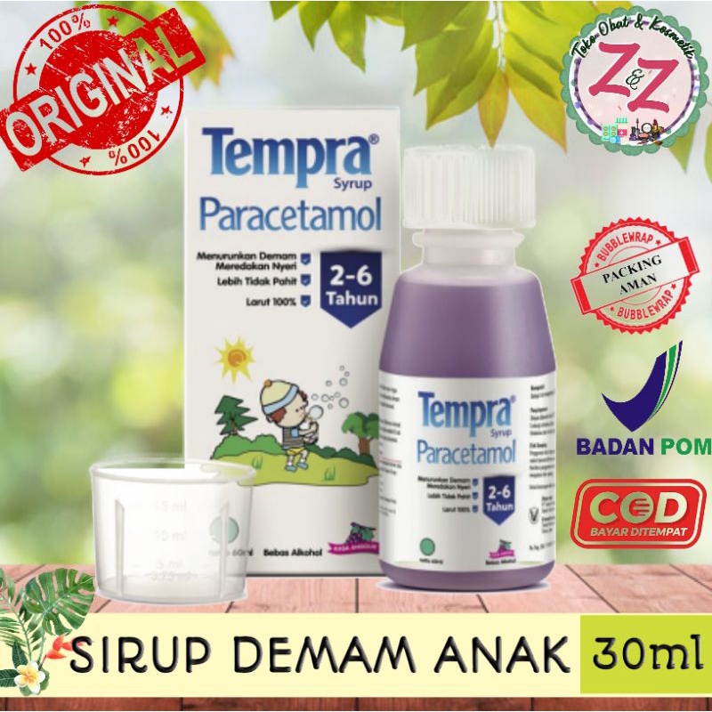 TEMPRA sirup/Drop Penurun panas untuk bayi dan anak anak