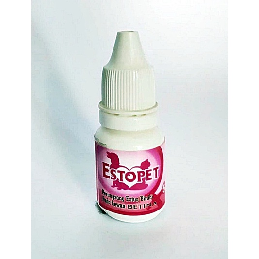 TERLARIS Estopet Obat Perangsang Birahi Kucing Anjing Betina 5ml