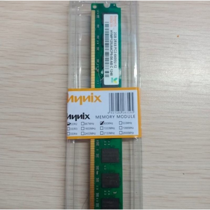 RAM HYNIX LONGDIM DDR2 2GB PC6400