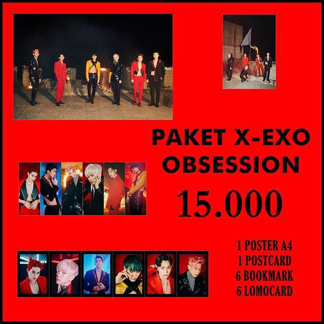 

PAKET X - EXO OBSESSION