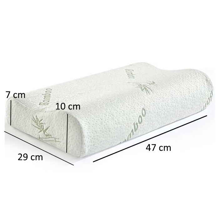 Bantal Kesehatan Bantal Memory Foam Terapi Leher dan Punggung Nyaman Empuk