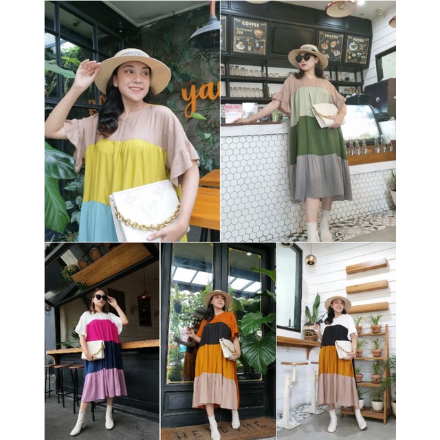 NAGITA DRESS/daster rayon